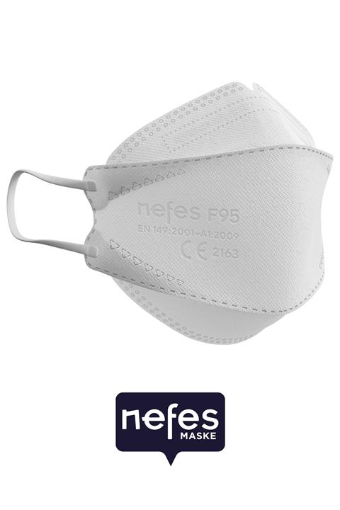 Nfes maske F95 F99 Premıum Kore Tipi Maske N95 10 Adet 1 Kutu