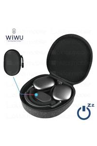 AktarMobile Airpods Max Uyumlu Kılıf Akıllı Taşıma Çantası Premium Smart Case Wiwu