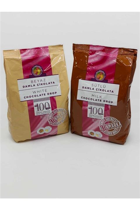 Altınmarka Beyaz-sütlü Damla Çikolata 1.kg 2'li Paket