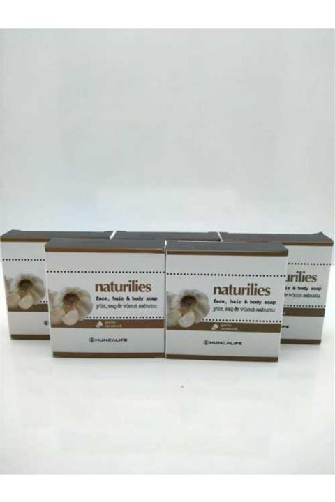 Huncalife Sarımsaklı Beyazlatıcı Sabun 90g 5`li Paket