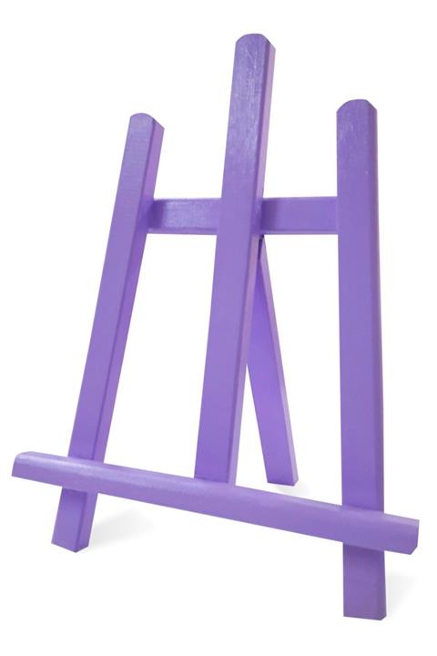 Magic Art Logo Masaüstü Renkli Şövale Mor Şovale Tek 38x29