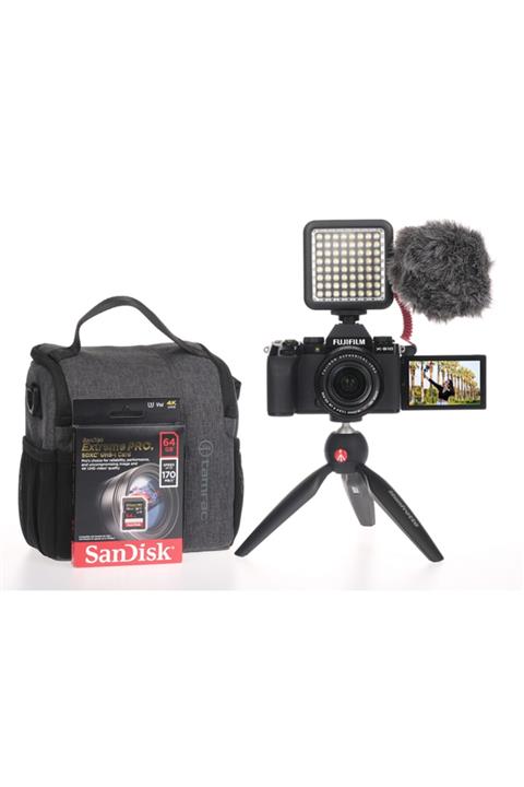 Fujifilm X-s10 Siyah + Xf18-55mm Vlogger Hazır Kit