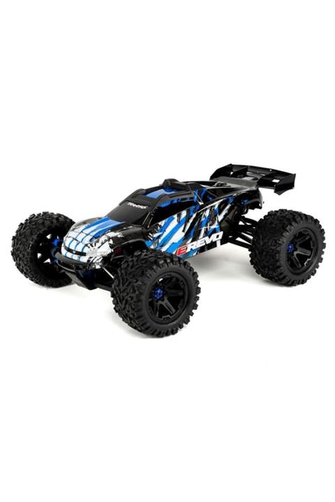 TRAXXAS E-revo Tqi Vxl 2.0 Mavi Rc Araba Combo Paket