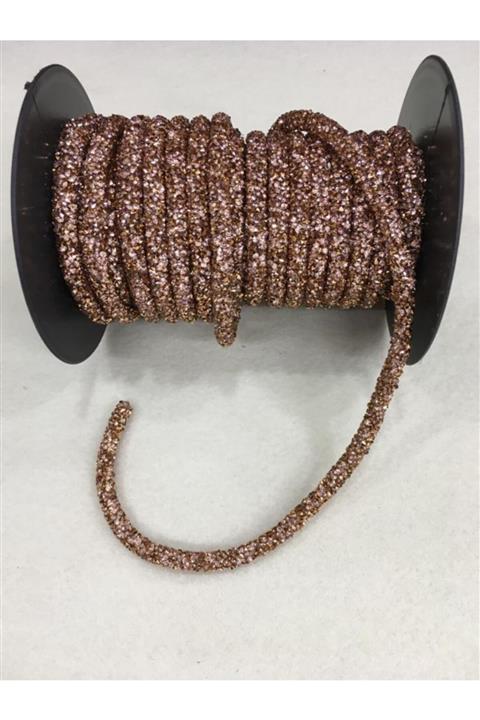 tuhafiyeci Yuvarlak Taşlı Şerit Bakır