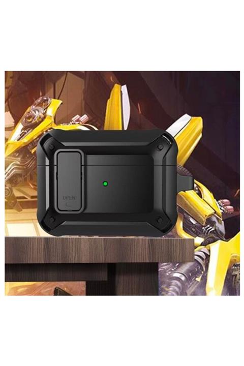 Ally Mobile Ally Shockproof Darbe Emici Airpods Pro Kulaklık Kılıfı