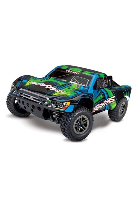 TRAXXAS Slash 4x4 Ultimate Short Course Rtr 1/10 Tqi & Tsm Elektrikli Rc Model Araba Yeşil