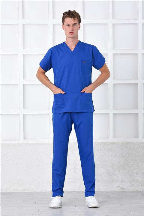 BAMBİNA TEKSTİL Sax Mavi Cerrahi Forma