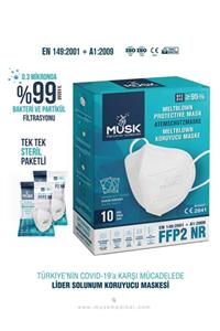 Musk Ffp2 Maske Beyaz 20 Adet