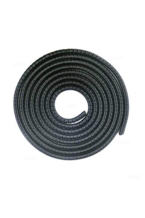 Spelt Kablo Kordon Koruyucu Spiral Sarma Kılıf Koruma Siyah