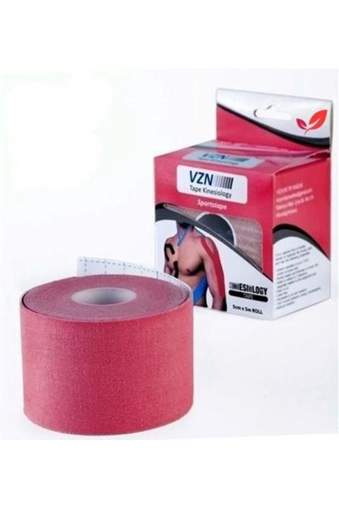 VZN Pembe Kinesio Ağrı Bandı 5cm X 5m
