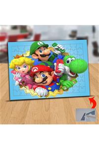 Asilmeydan Süper Mario Ve Arkadaşları 99 Parça Puzzle Yapboz Tablo-8528