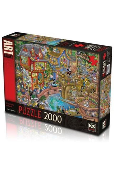 Ks Puzzle 22504 Ks, Pontcheffs Harbour, 2000 Parça Puzzle