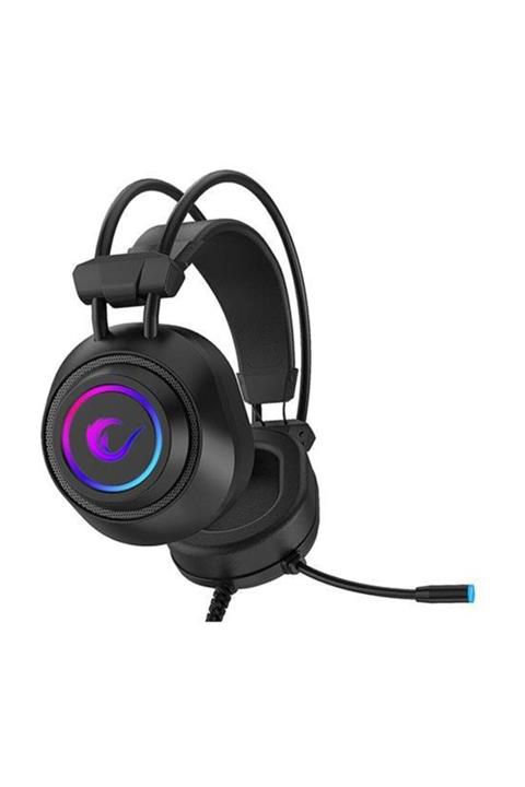Rampage Rm-k19 Ragıng Plus Siyah Usb 7,1 Version Rgb Ledli Gaming Oyuncu Mikrofonlu Kulaklık