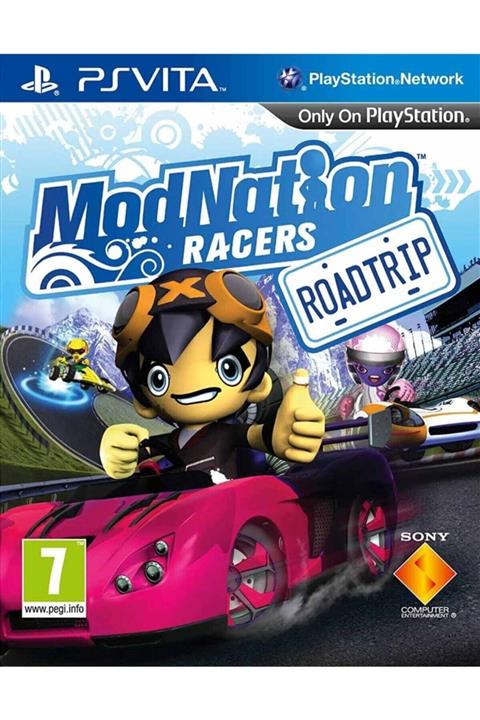 vita Modnation Racers Roadtrip Oyun Orjinal Ps Oyun Mod Nation Yarış Oyunu