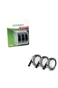 Dymo Junior / Omega Siyah 3'lü Yedek Şerit