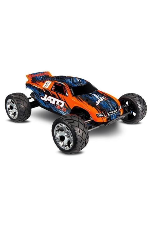 TRAXXAS Jato 3.3 2wd Rtr 1/10 Stadium Truck Tqi & Tsm & Telemetry Nitro Yakıtlı Rc Arazi Model Araba
