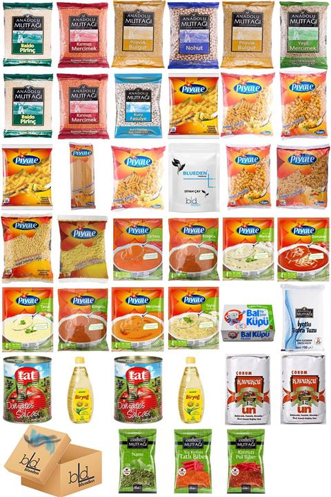 Blueden Kumanya Ramazan Paketi 39 Parça 107 Nolu Paket