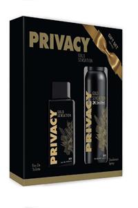 Privacy Erkek Privacy Gold Edt Parfüm Ve Deodorant Kofre Set