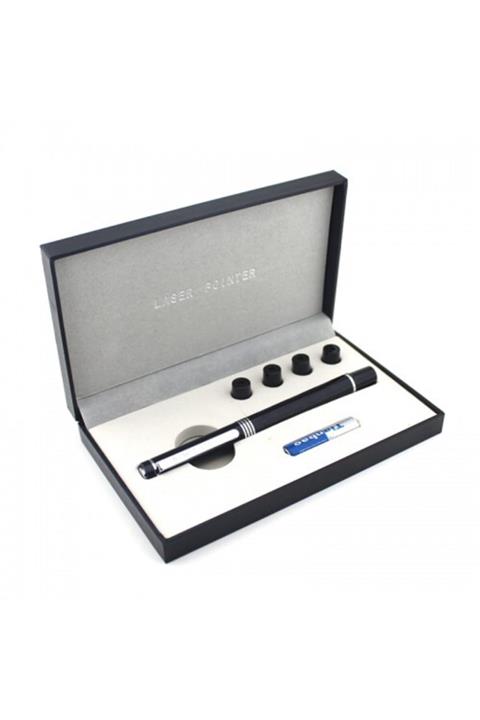 yakpen Şık Kutulu Metal Kaliteli Green Laser Pointer - Lazer Kalem