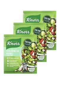 Knorr Fesleğenli & Kekikli Salata Sosu 5x10 Gr. Üçlü Set