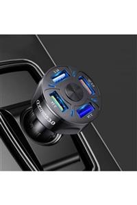 uslion Uslıon Power Quich Car Charger 3.1 A 4 Port Hızlı Araç Şarj Çakmaklık