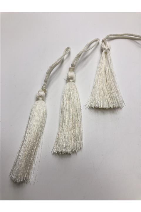 Hobigram Krem Tekli Püskül 10 Adet 7 Cm