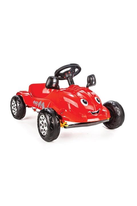 PİLSAN Pilsan Herby Pedallı Araba - Kırmızı