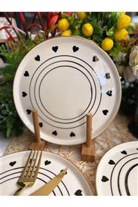 Ülger Seramik Fiona Pasta Tabağı 21cm 4 Adet