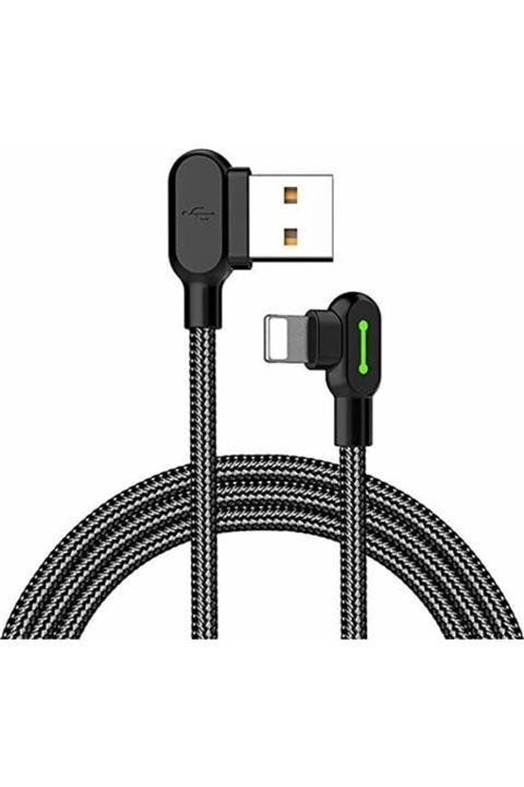 Mcdodo CA-4673 Apple iPhone Data ve Şarj Kablosu 1.8 metre Siyah