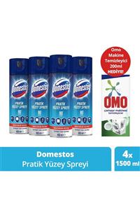 Domestos Pratik Yüzey Spreyi Alkol Bazlı 400 ml X 4 Adet