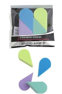 Studio Basics 4 Rainbow Wedges Makyaj Süngeri