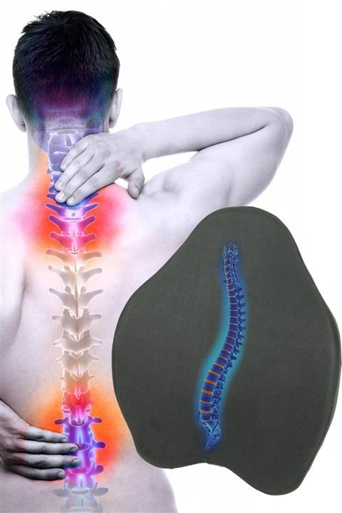 Ankaflex Visco Ortopedik Minder Bel Minderi Sırt Yastığı Minderi Sandalye Yastığı Koltuk Minderi