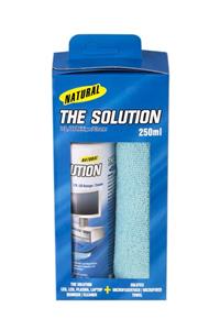 The Solution Lcd, Led, Ekran Cep Tel Gözlük, Doğal Temizleme, Temizlik Seti – 250 Ml Temizleyici