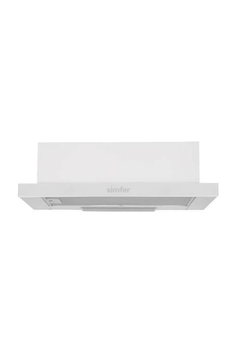 Simfer 8505 Çift Motorlu Sürgülü 60 Cm. Aspiratör - Beyaz