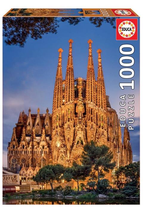 EDUCA Sagrada Familia World Heritage 1000 Parça Puzzle No.17097