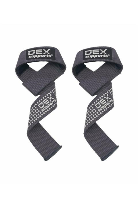 Dex Supports Lifting Straps Gri Beyaz