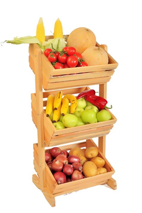 Tahta Bahçesi Ahşap Sebzelik Meyvelik