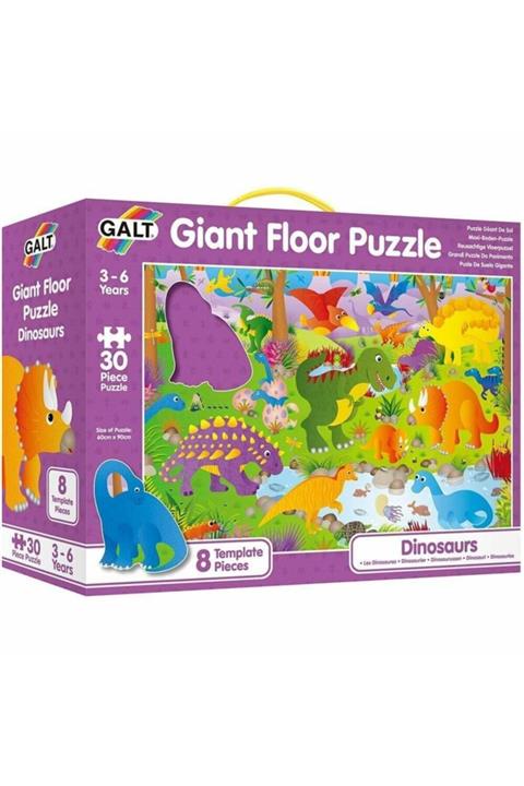 Galt Dinazorlar Dev Yer Yapbozu - 30 Parça