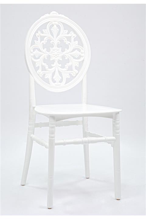 SF SANDALYE FABRİKASI Mars Sandalye Beyaz