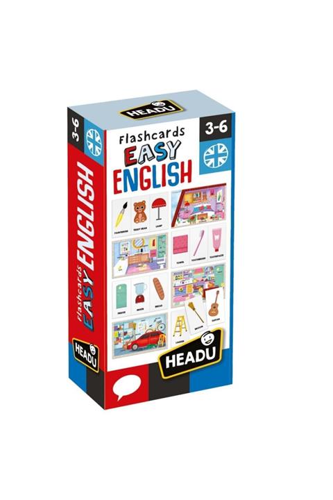 Headu Flashcards Easy English (3-6 Yaş)
