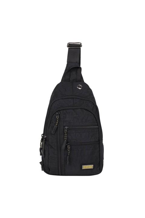 SEVENTEEN Seven Teen Çapraz Çanta Krinkıl Su Geçirmez Kumaş Kulaklık Usb Çıkışlı 3473