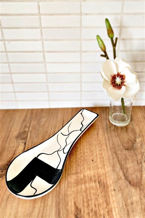 Kitchen Feel Kirli Kaşıklık Şimşek Desen El Dekoru