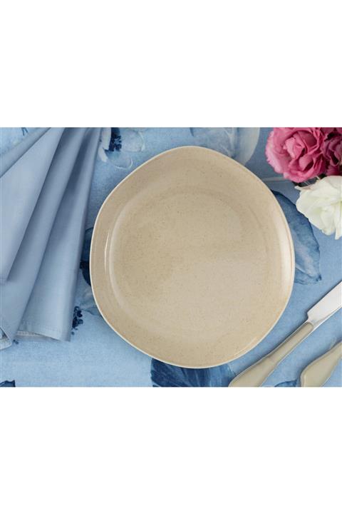 Madame Coco Patricia 4'lü Pasta Tabağı Seti - Bej