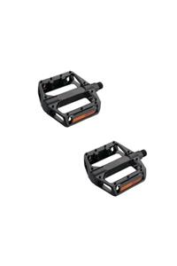 HSGL Bisiklet Geniş Bilyalı Reflektörlü Siyah Pedal