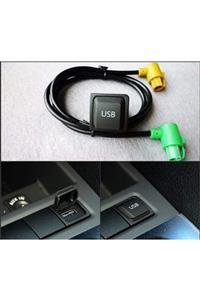 Techmaster Vw Passat Jetta Golf Mk5 Mk6 Rcd510 Teyp Usb Bağlantı Kablo Sku7