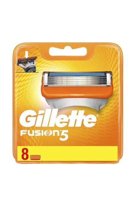 Gillette Fusion Yedek Tıraş Bıçağı - 8'li