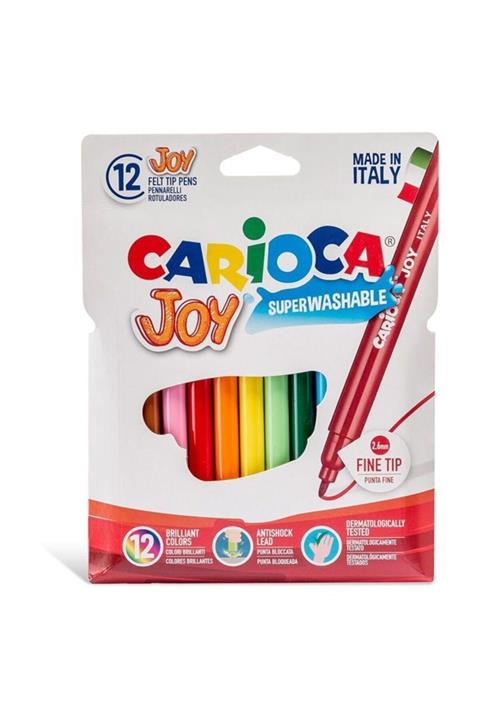 CARIOCA Joy Yıkanabilir Keçeli Kalem 12li 40614