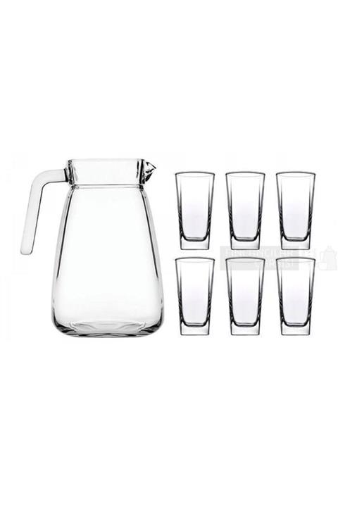 Paşabahçe Su Takımı sürahi 6adet Bardak  Carre 96493