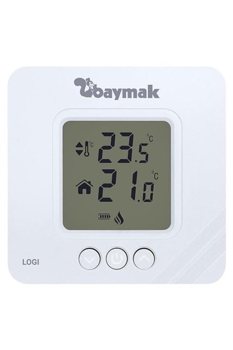 Baymak Logı Dijital Kablosuz Oda Termostatı