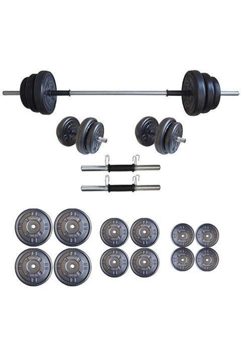 Moccastyle 65 Kg Moccadiamond Halter Seti Dambıl Seti Ağırlık Ve Vücut Geliştirme Aleti 65 Kg